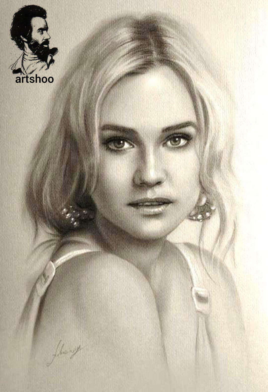 آموزش نقاشی سیاه قلم